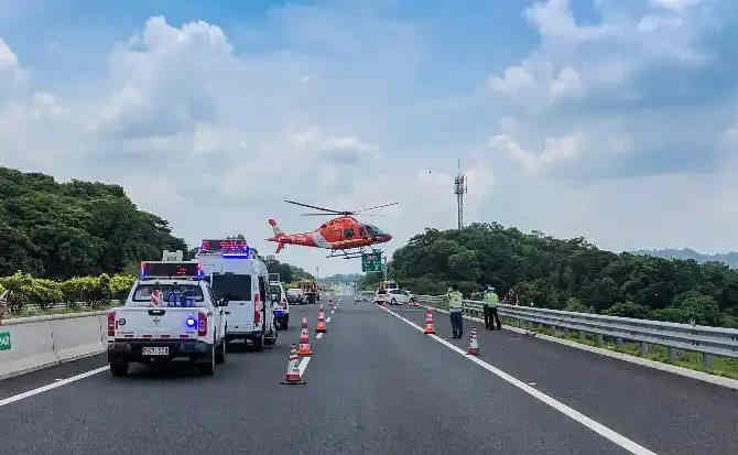 奉化区高速公路汽车救援案例