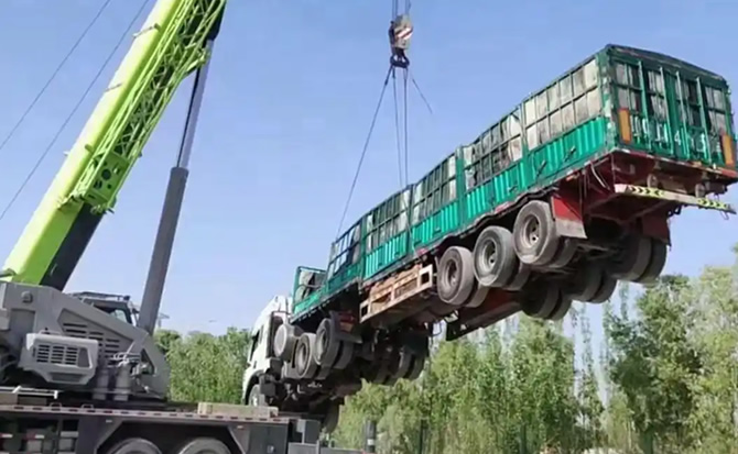 奉化区道路脱困救援案例